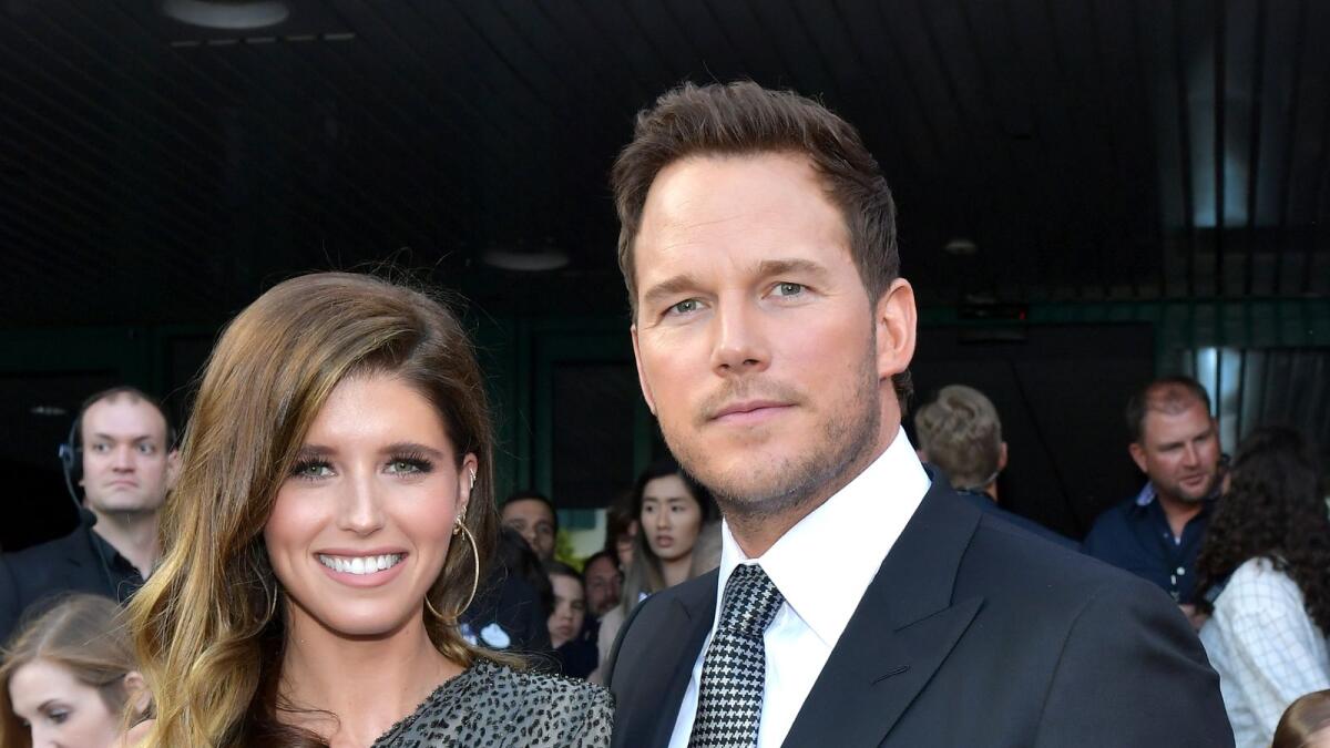 Katherine Schwarzenegger (L) and Chris Pratt attend the world premiere of Walt Disney Studios Motion Pictures 'Avengers: Endgame' at the Los Angeles Convention Center on April 22, 2019 in Los Angeles, California.  (Photo by Amy Sussman/Getty Images)