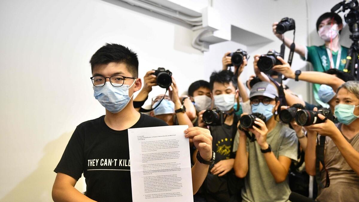 Hong Kong, democracy, disqualifications
