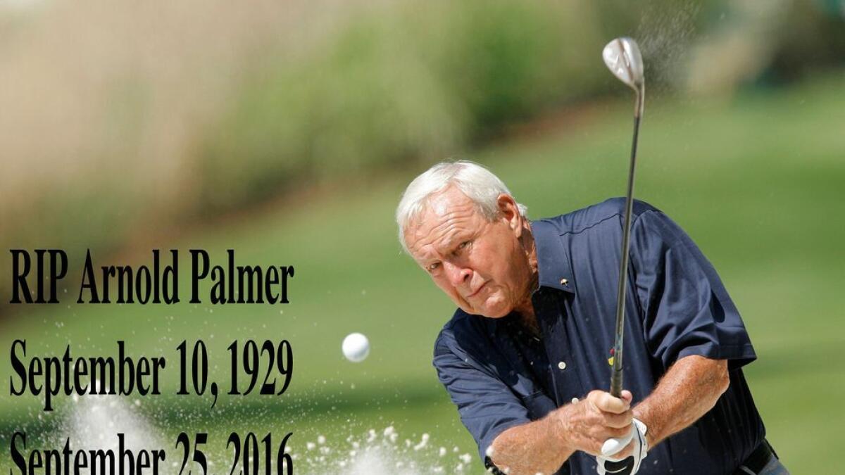 Obama joins stars, rivals in tributes to Palmer