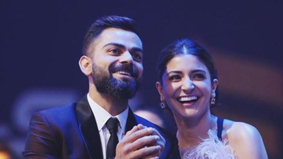 Anushka Sharma with husband Virat Kohli. (Instagram)