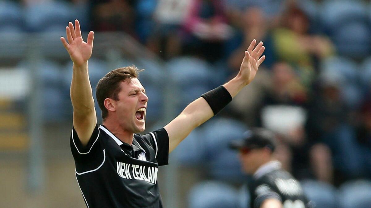 New Zealand's Matt Henry is ready for new challenge in against Pakistan. — AP