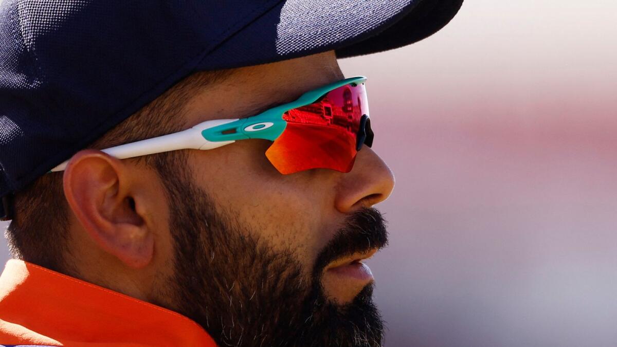 India's star batsman Virat Kohli. (Reuters)
