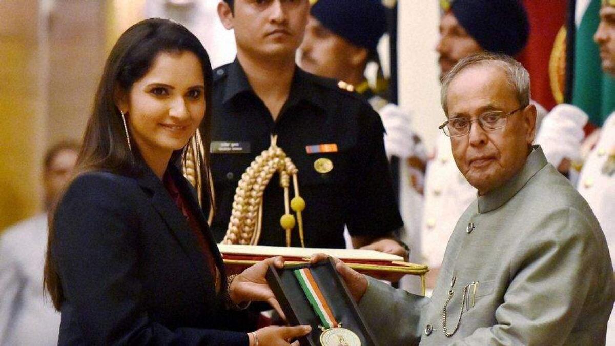 Sania Mirza gets Indias highest sporting honour