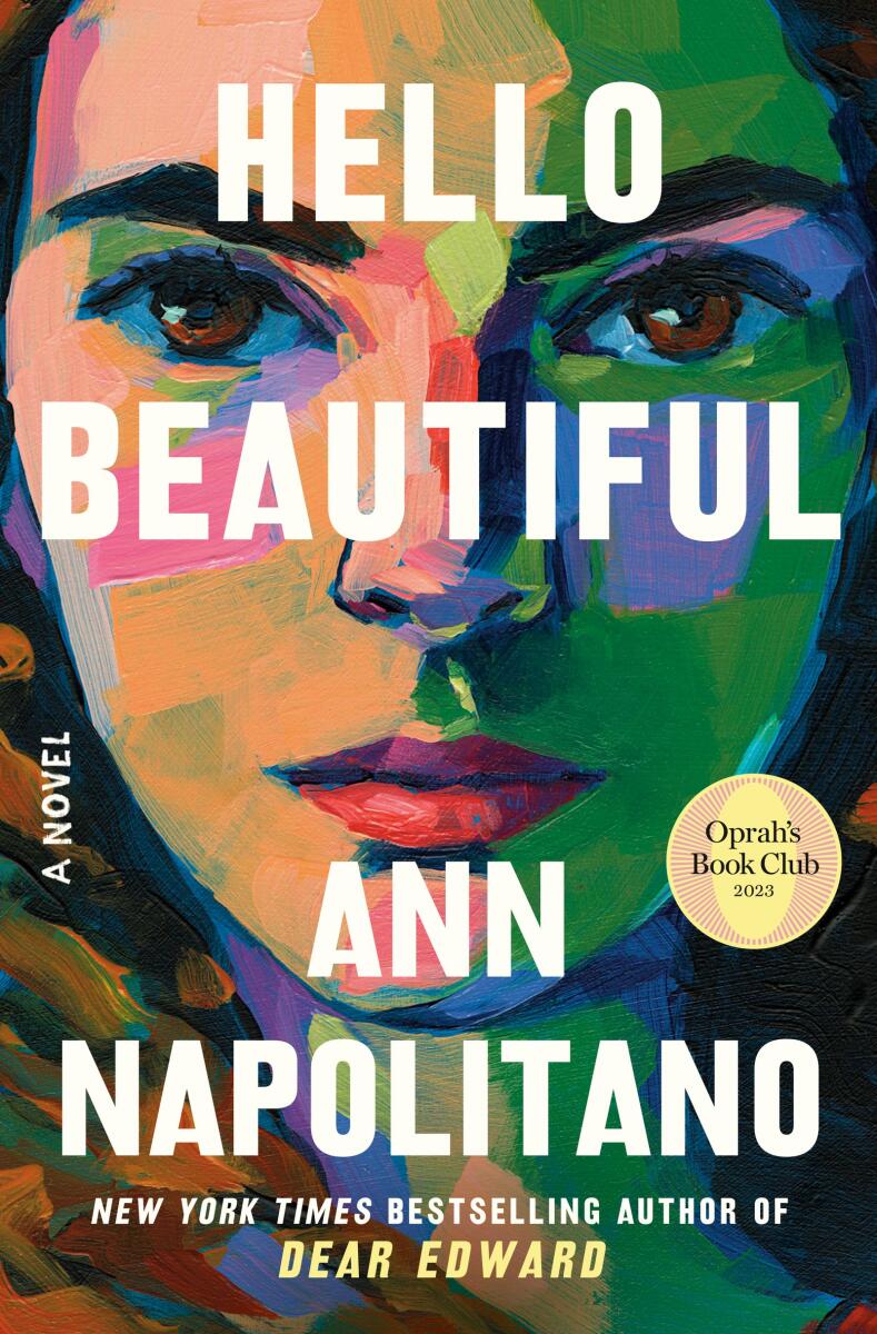The cover of 'Hello Beautiful' by Ann Napolitano, Oprah Winfrey's 100th book club pick