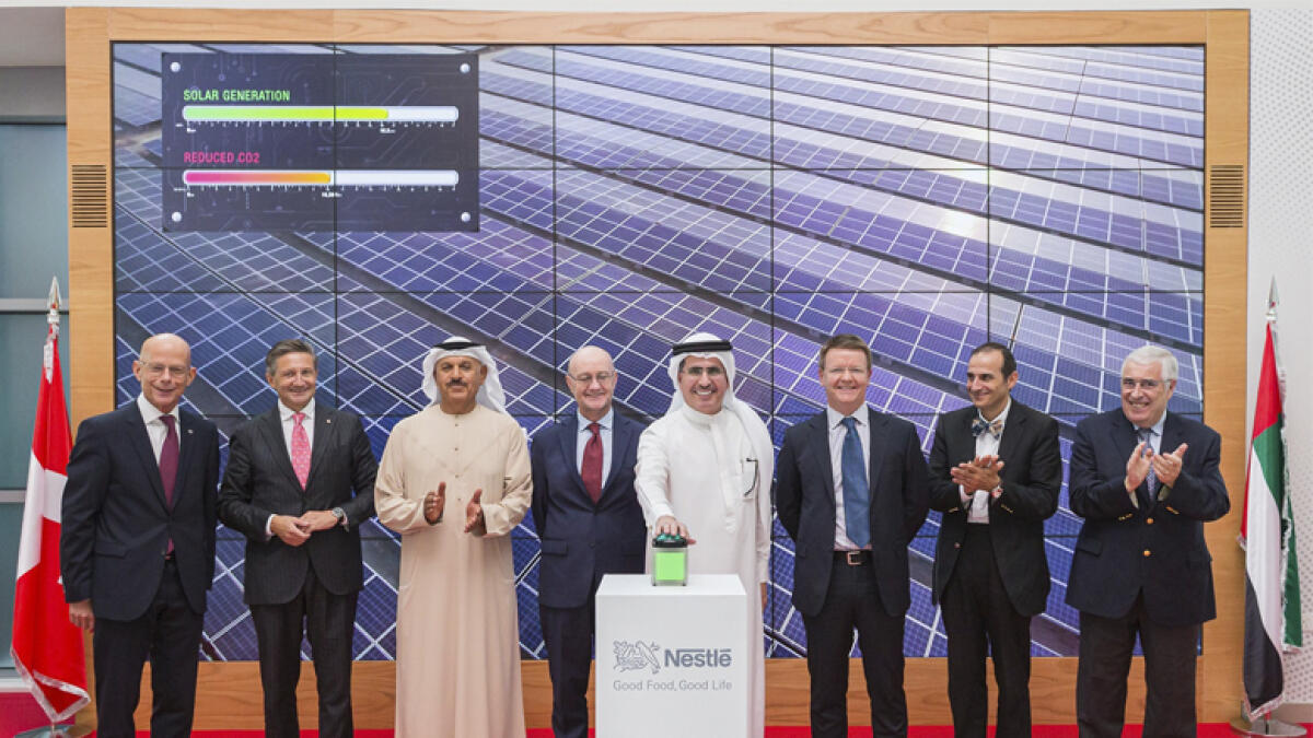 Nestlé inaugurates UAEs largest ground-mounted private solar plant