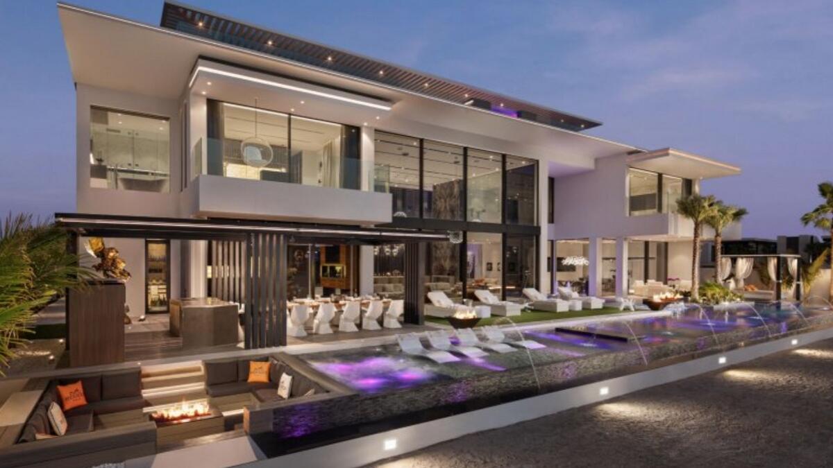 The ONE100 villa. Cost: Dh120 million