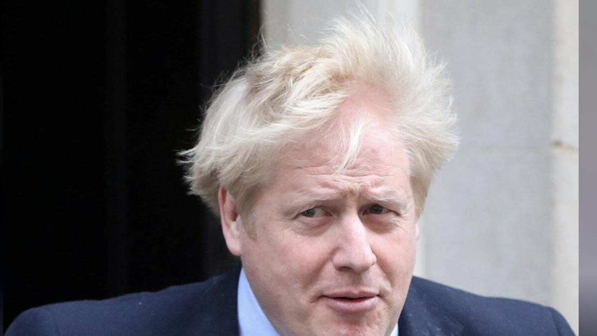 Johnson, who was isolating in Downing Street after testing positive last month, still had a high temperature