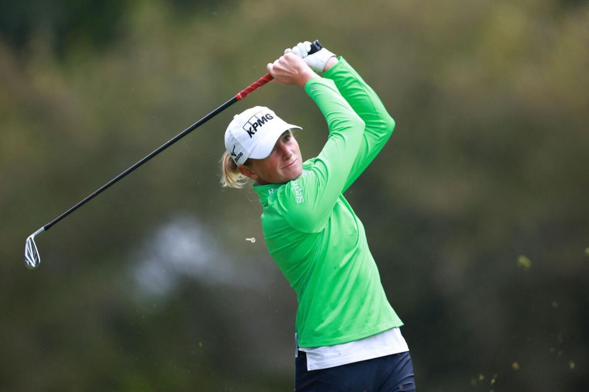 Stacy Lewis will captain Team United States as the  Solheim Cup 2023 takes centre stage in Casares, Spain. - AFP