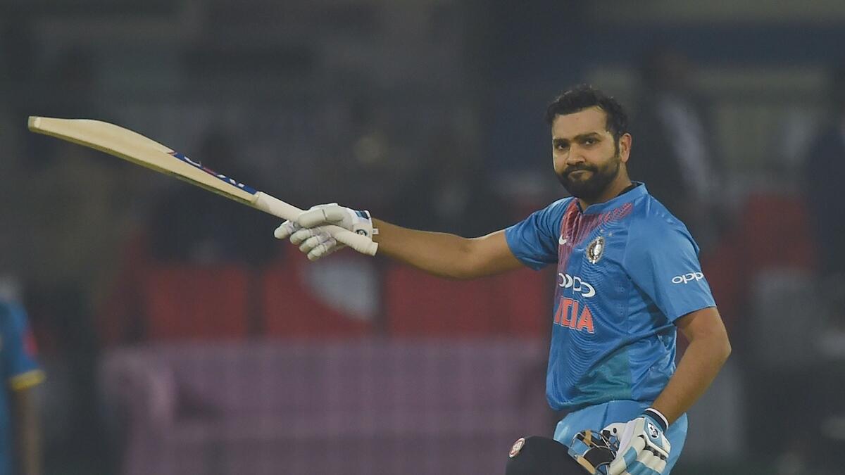Indias Rohit equals record for fastest T20 century