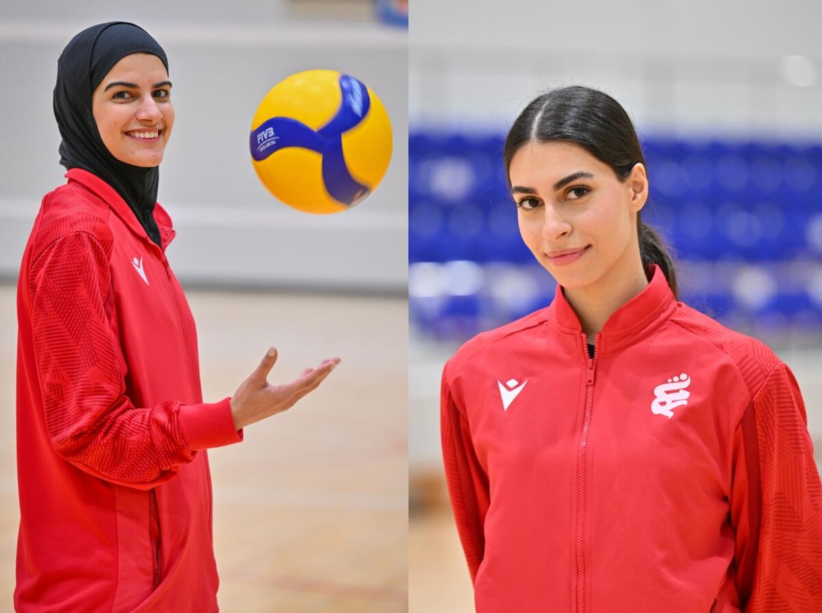 Nadwa Al Sawan and Zainab Al Hosani. — Photos by Muhammad Sajjad