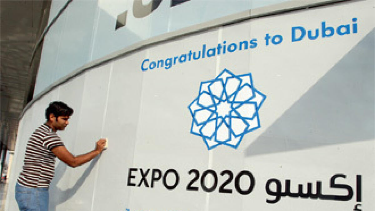 Dubai Expo 2020 seen as &#8232;a game changing event