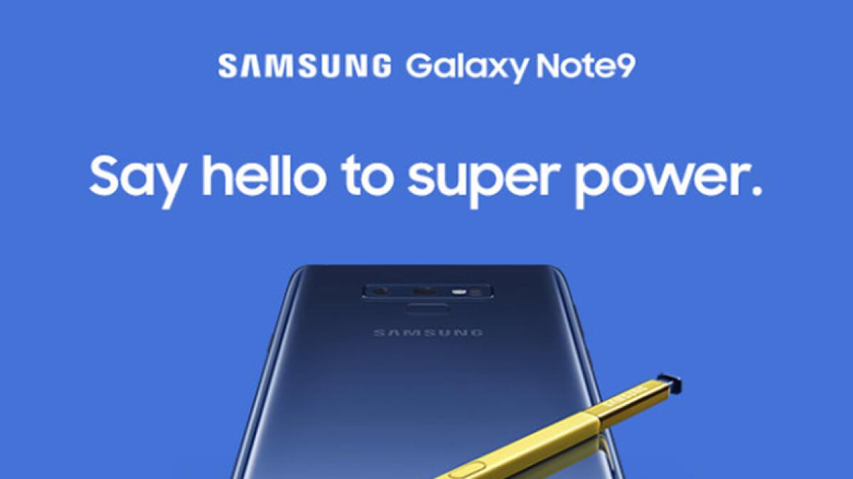 This is how the new Samsung Note 9 will look