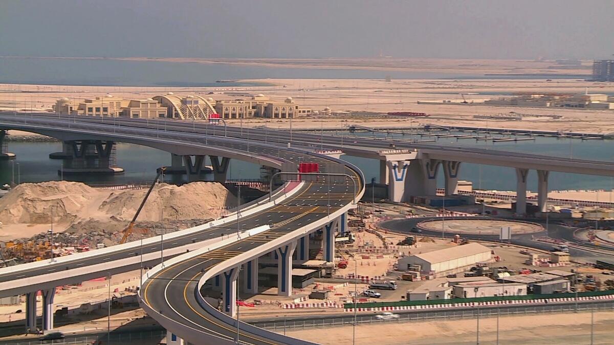 dubai, UAE, roads and transport authority, RTA, bridges, Deira Islands, roads, construction, infrastructure