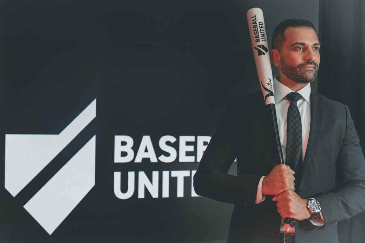 Kash Shaikh, President, CEO, Chairman of the Board, and Majority Owner of Baseball United. — Supplied photo