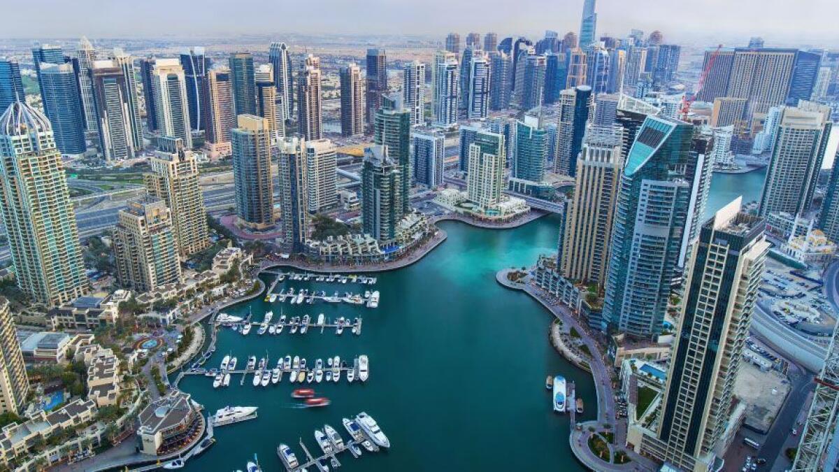 The Dubai Marina is one of top popular choices for short-term rentals. - KT file