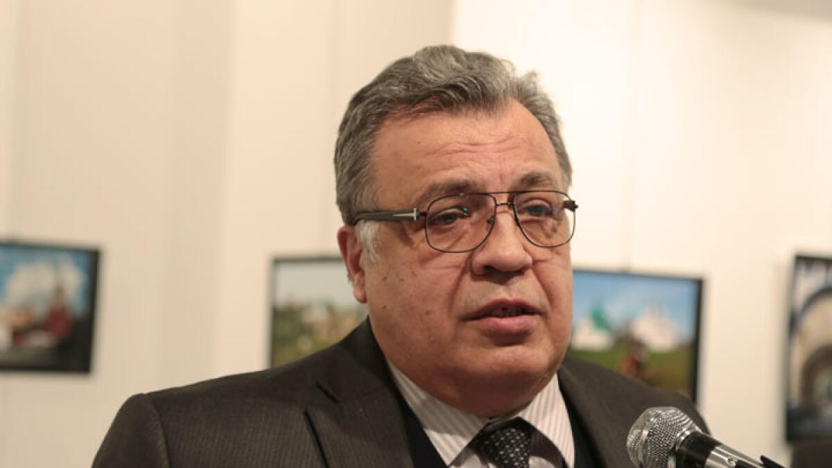 Watch: Russian ambassador shot dead in Ankara
