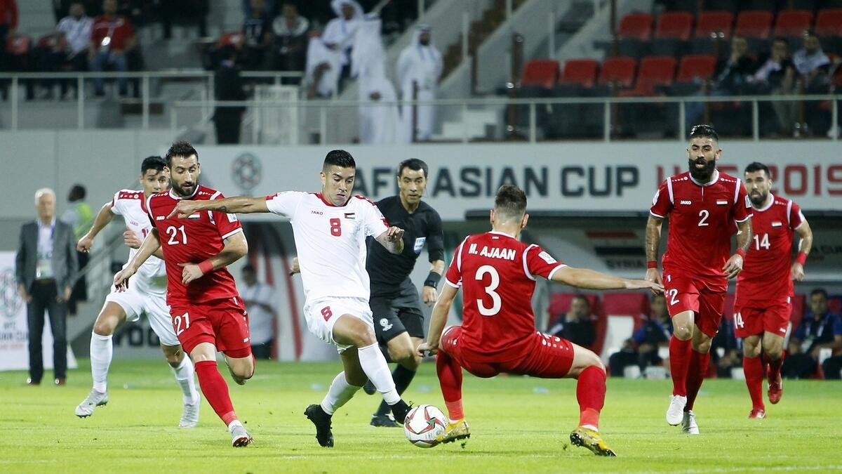Palestine hold Syria to a goalless draw