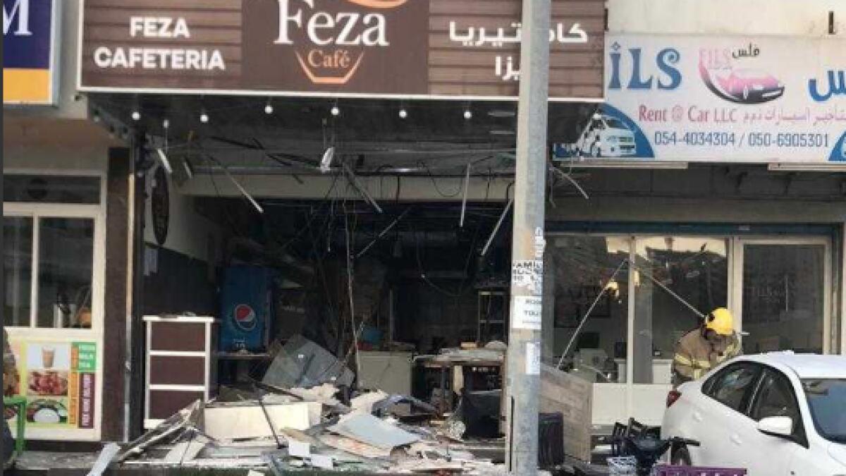 Five injured as gas cylinder explodes in UAE cafeteria