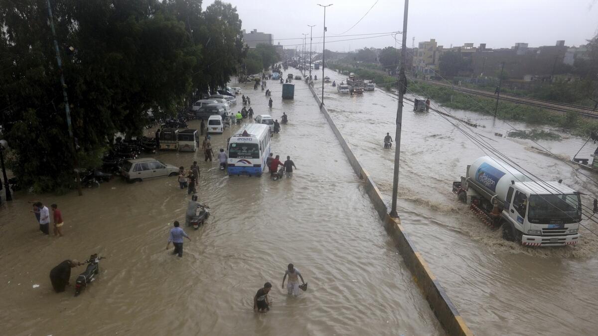 Karachi, rain, climate change