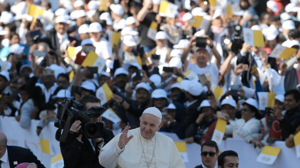 Around 180,000 attend historic Papal Mass in Abu Dhabi