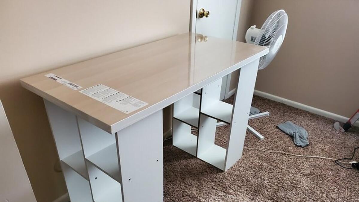 People are figuring out solutions, sharing advice on turning dressers or book shelves into makeshift desks on Pinterest and Facebook.