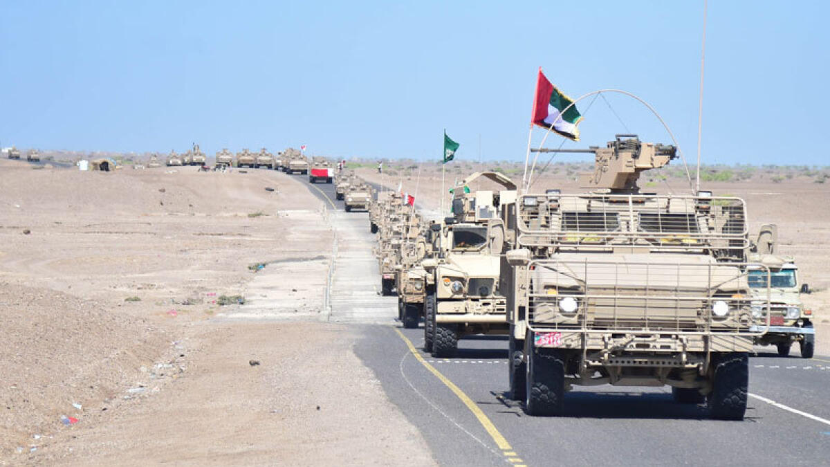 UAE troops rotation to boost Yemen mission