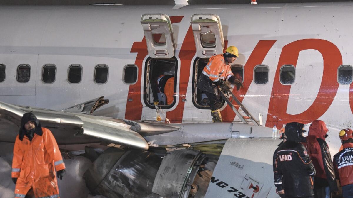 The plane was carrying 177 passengers and six crew members, state news agency Anadolu said, revising the previous total given by Turkish authorities. Turkish media reports said there were 12 children on board.