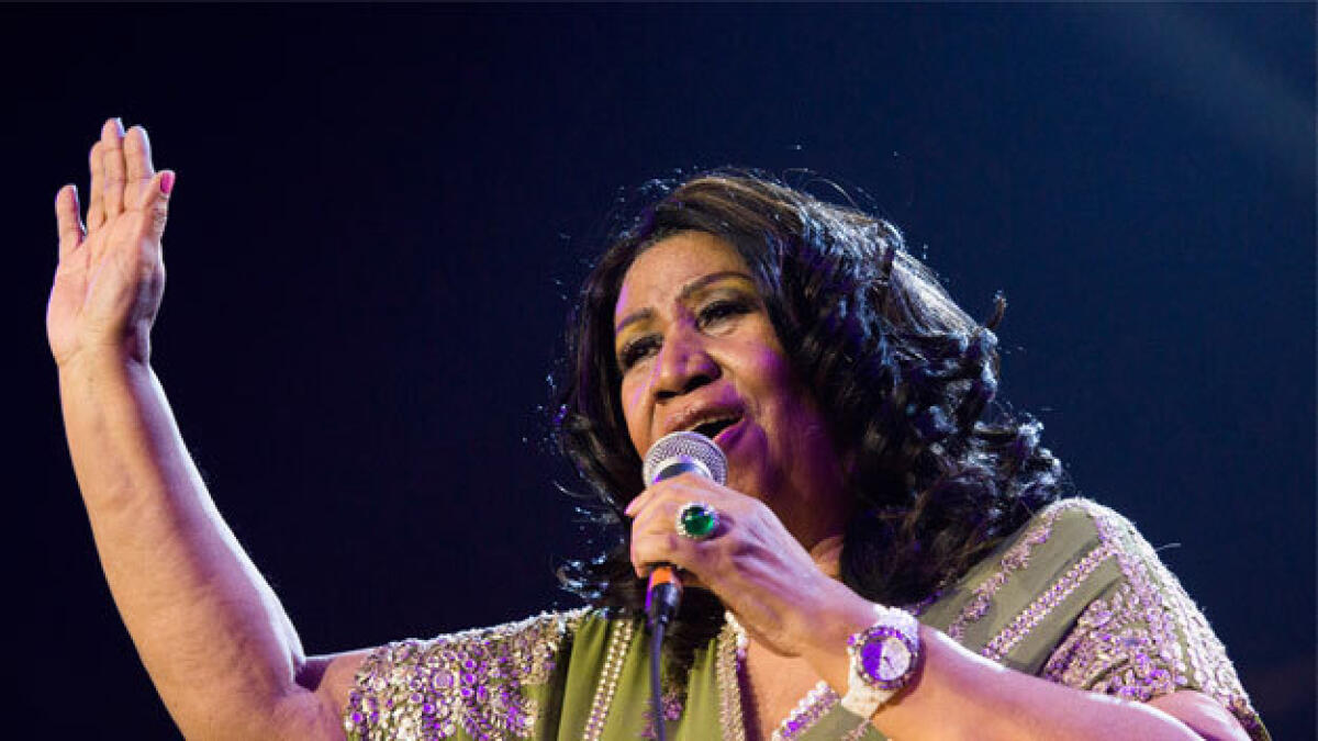 Aretha on the mend