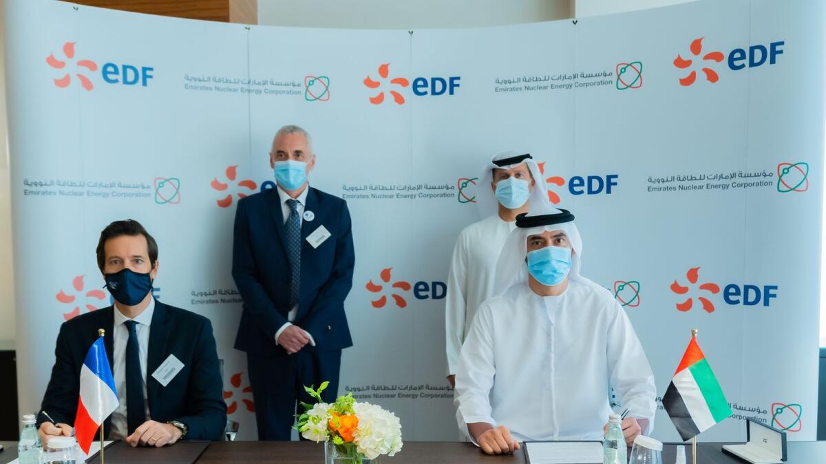 Emirates Nuclear Energy Corporation (ENEC) and France’s EDF sign Letter of Intent ahead of a Memorandum of Understanding at E-FUSION 2021