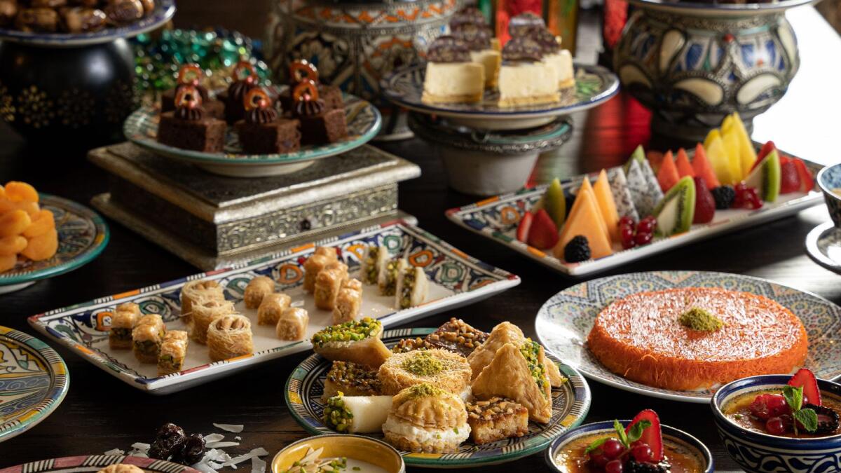 Where to eat:  Eid breakfast is a time-honoured event people look forward to at the end of every Ramadan. Giving this beloved tradition a luxurious edge, Sofitel Dubai Downtown is hosting an Eid brunch at its international restaurant, Les Cuisines. A selection of Arabian and international dishes awaits on the first two days of Eid from 1pm to 4pm from Dh189.