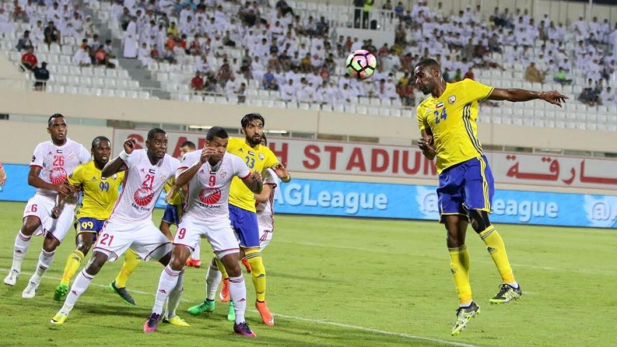 Football: Al Sharjah get the better of Al Dhafrah 