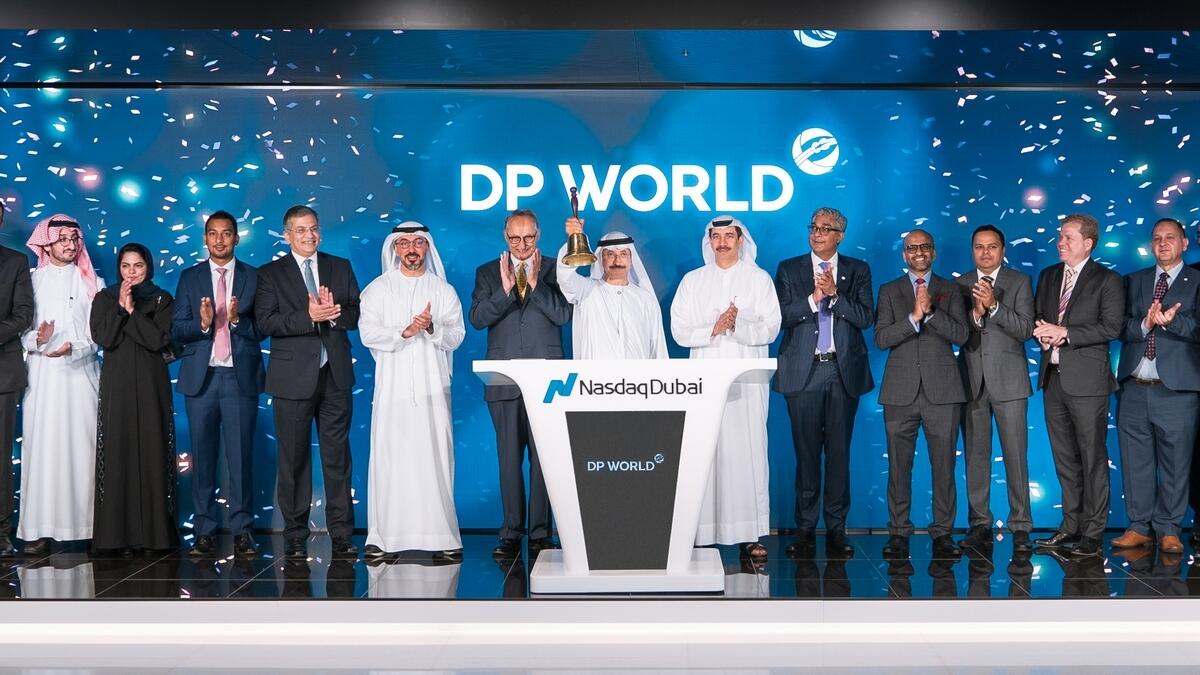 DP World Chairman rings Nasdaq Dubai market-opening bell lists sukuk, bonds totalling $2.3b