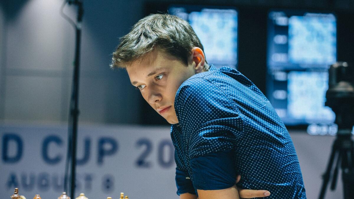 Russian grandmaster Andrey Esipenko. — FIDE