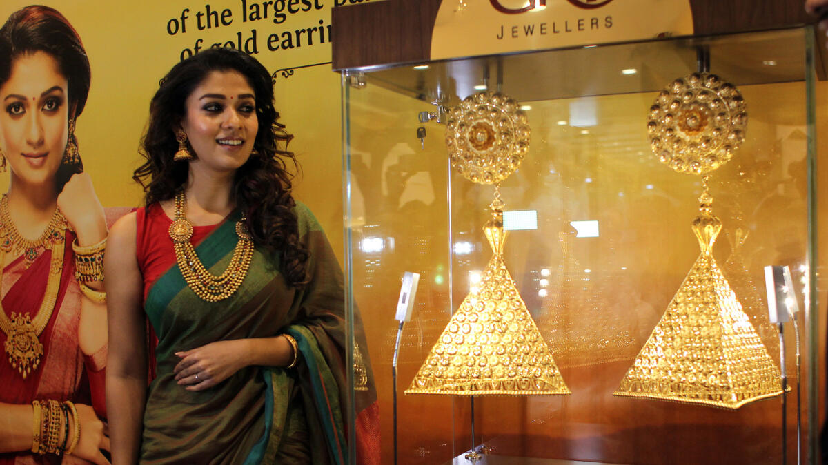 Three sets of mammoth 1kg earrings unveiled in Dubai