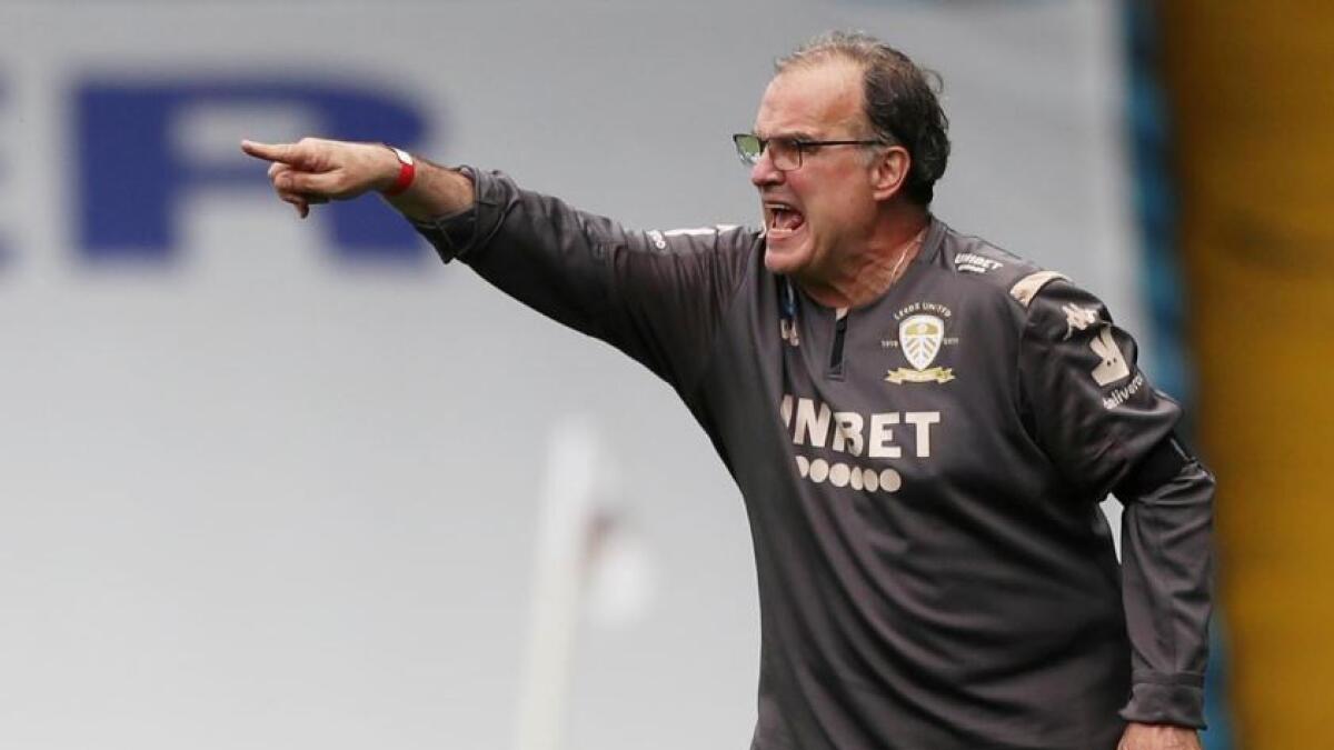 Bielsa has masterminded Leeds' return to the English top-flight after a 16-year absence. (Reuters)