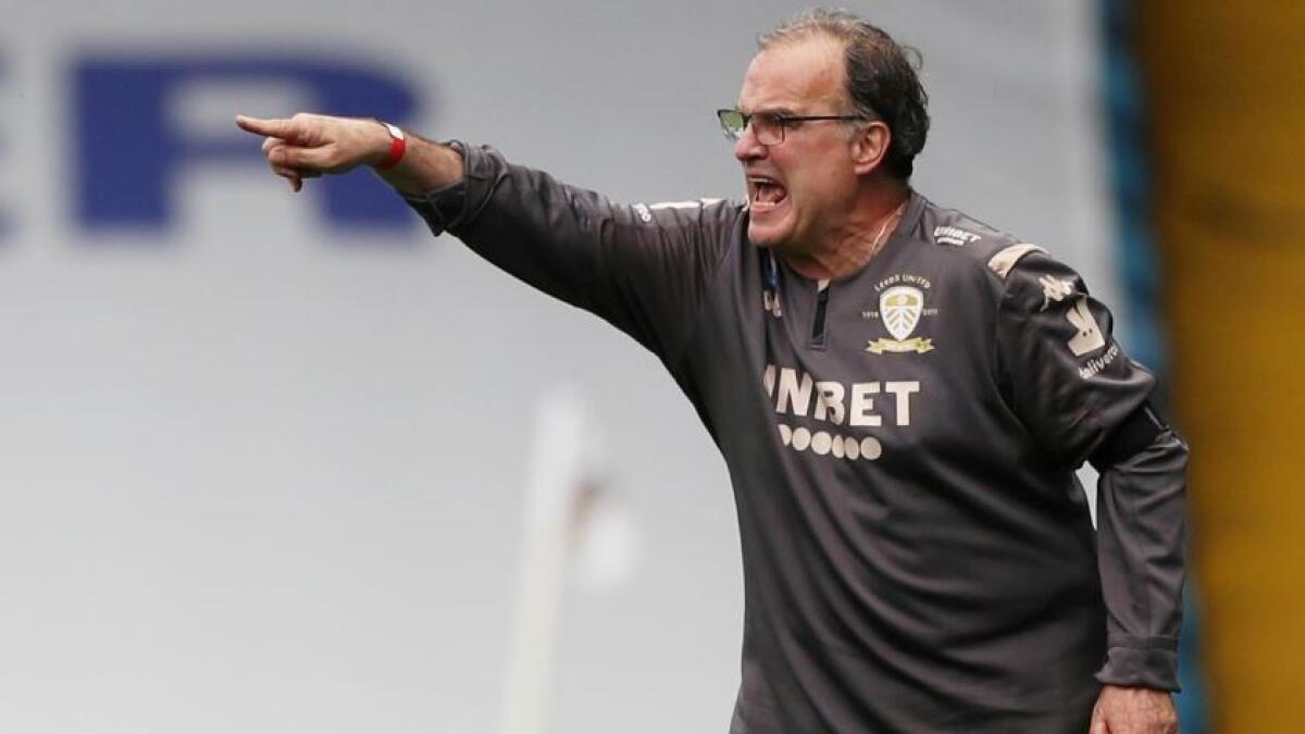 Bielsa has masterminded Leeds' return to the English top-flight after a 16-year absence. (Reuters)