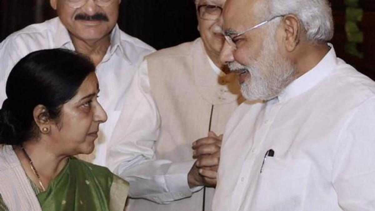  Even at 2 am, Swaraj helps Indians tweeting for help: Modi 