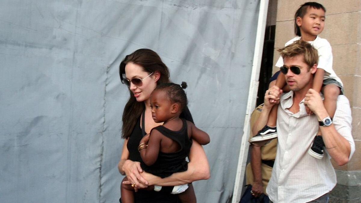 Actress Angelina Jolie has reportedly demanded earlier that her husband and actor Brad Pitt to get a DNA test done to prove that he has not fathered actress Melissa Etheridge's children.- AP file photo