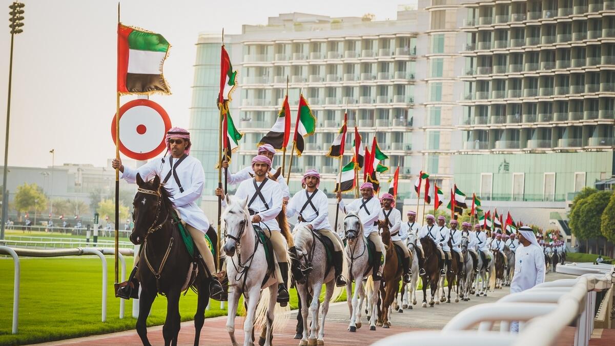 Dubai Police break world record for largest parade of horses