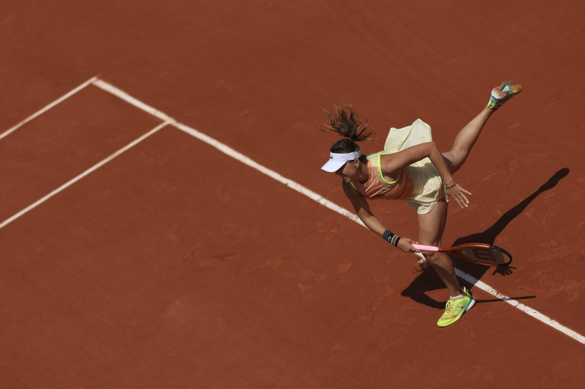 Anastasia Pavlyuchenkova is a former French Open runner-up . - AP