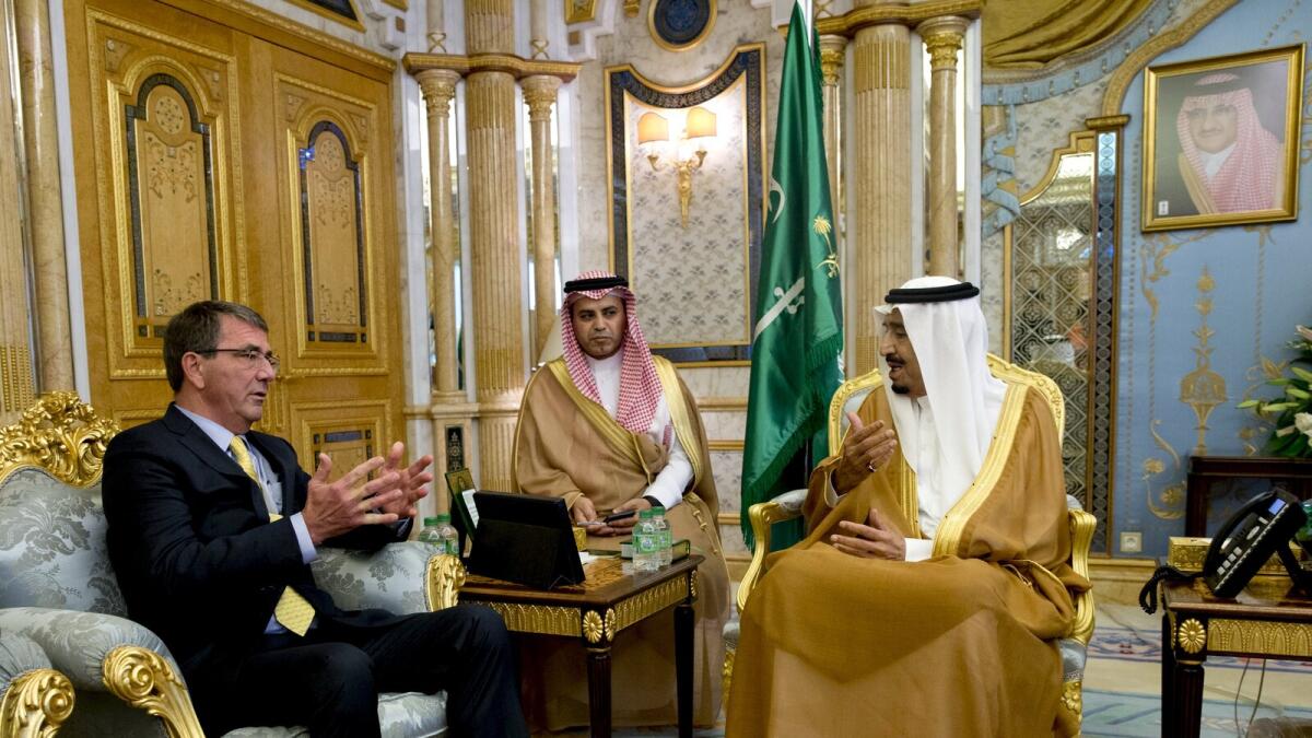 Saudi seeks US clarity on Iranian role