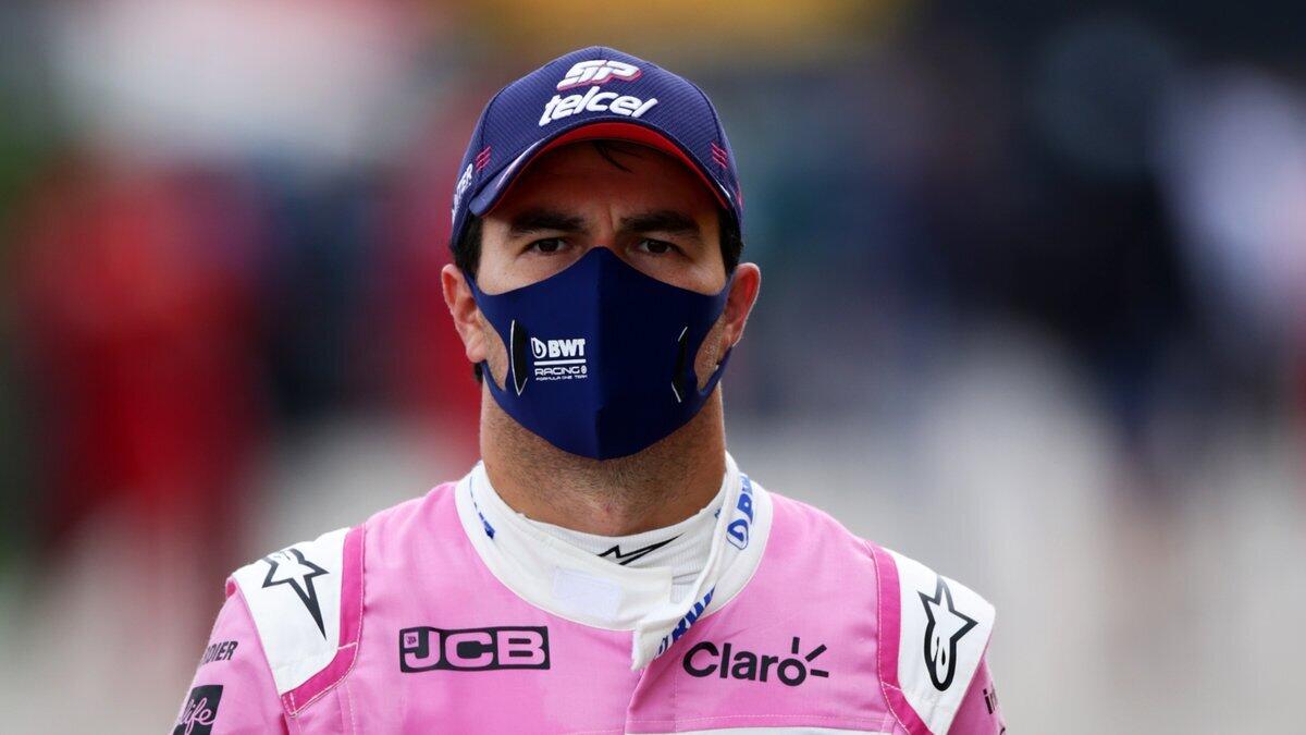 Sergio Perez missed the previous two grands prix at Britain's Silverstone circuit after contracting the virus