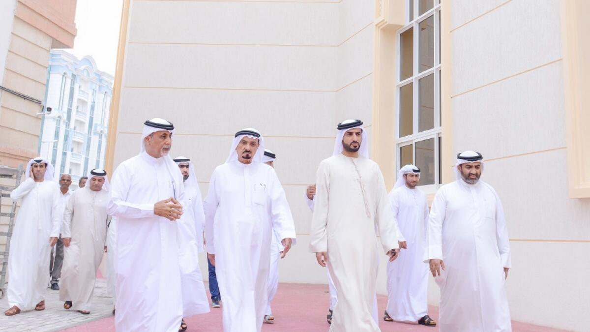 Sheikh Humaid opens new mosque in Ajman