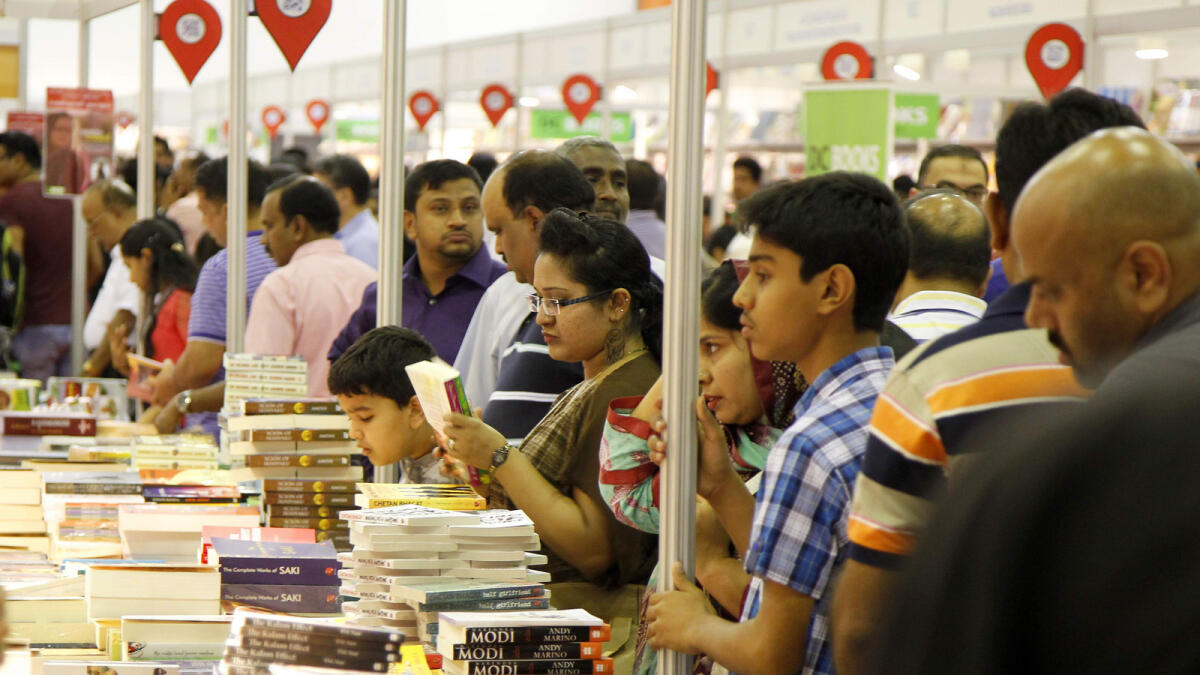 A Friday at the Sharjah book fair