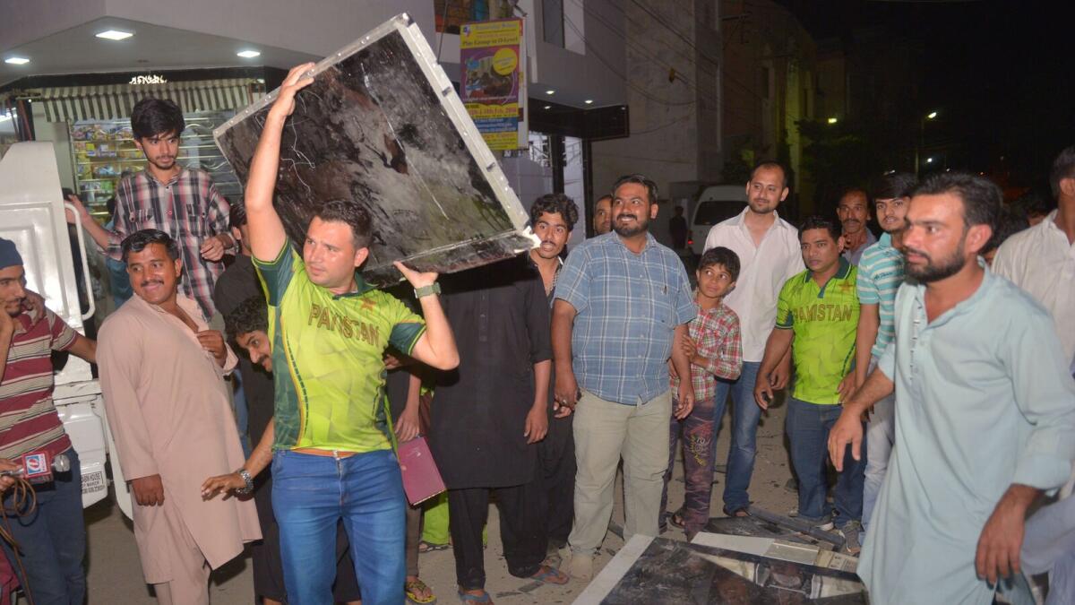 Former players slam Afridi, fans smash TV sets