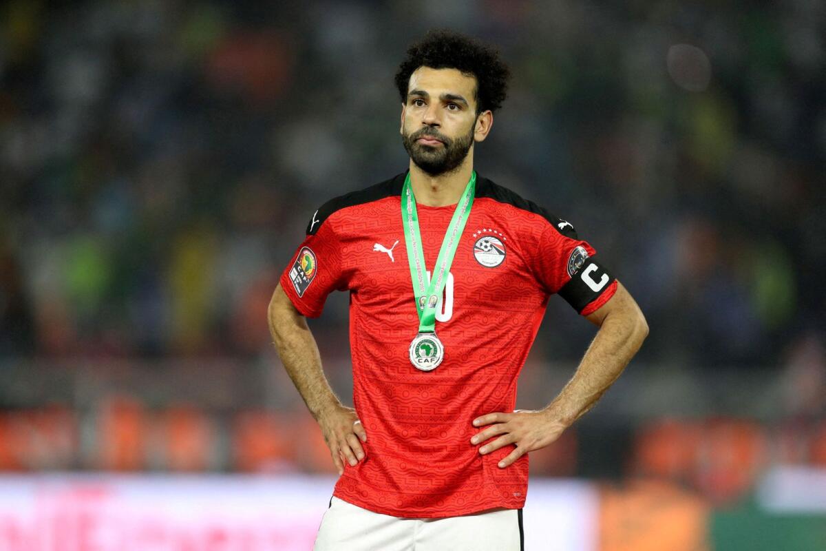 Egypt's Mohamed Salah at the Africa Cup of Nations. — Reuters file