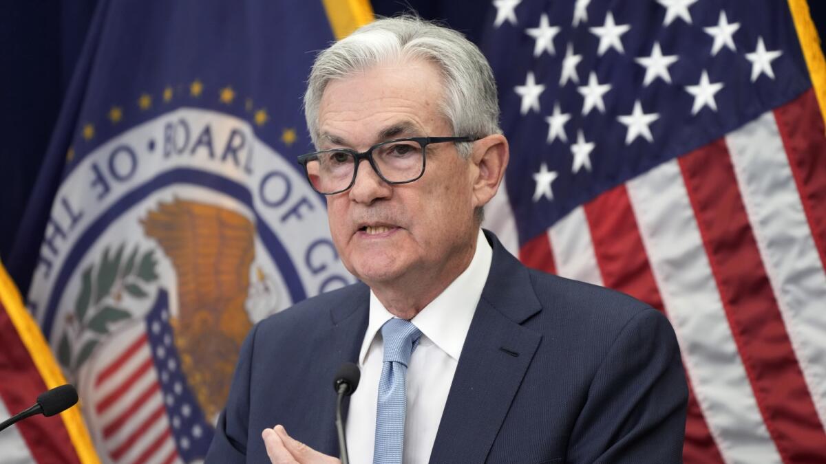 Powell seemed to bat down hopes that the Fed might end up cutting rates by late next year unless inflation had dropped significantly by then, which he does not appear to expect. - AP file
