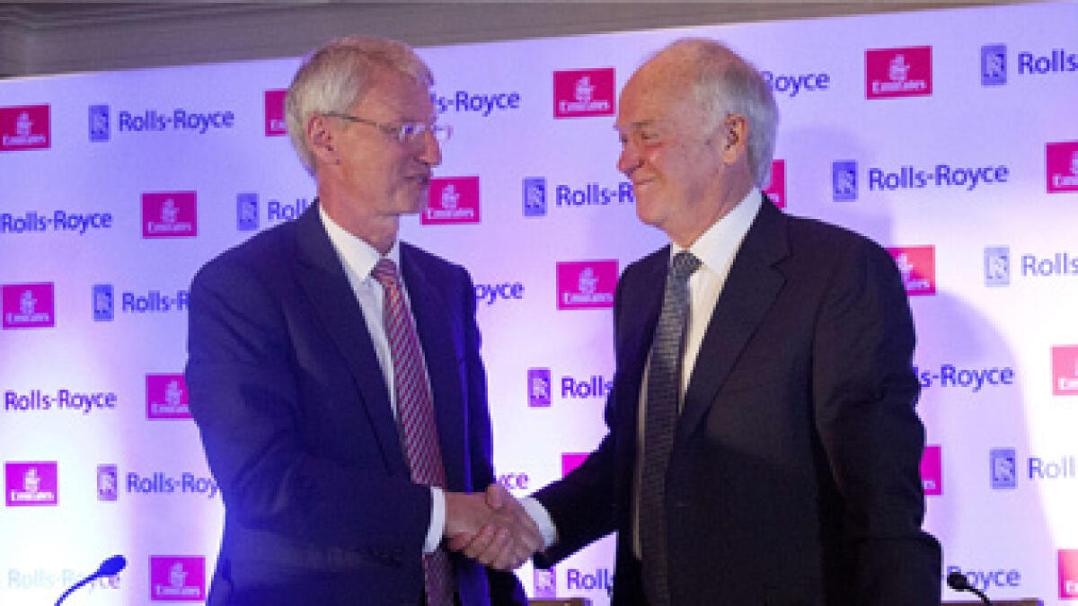 Emirates, Rolls-Royce in $9.2 billion deal