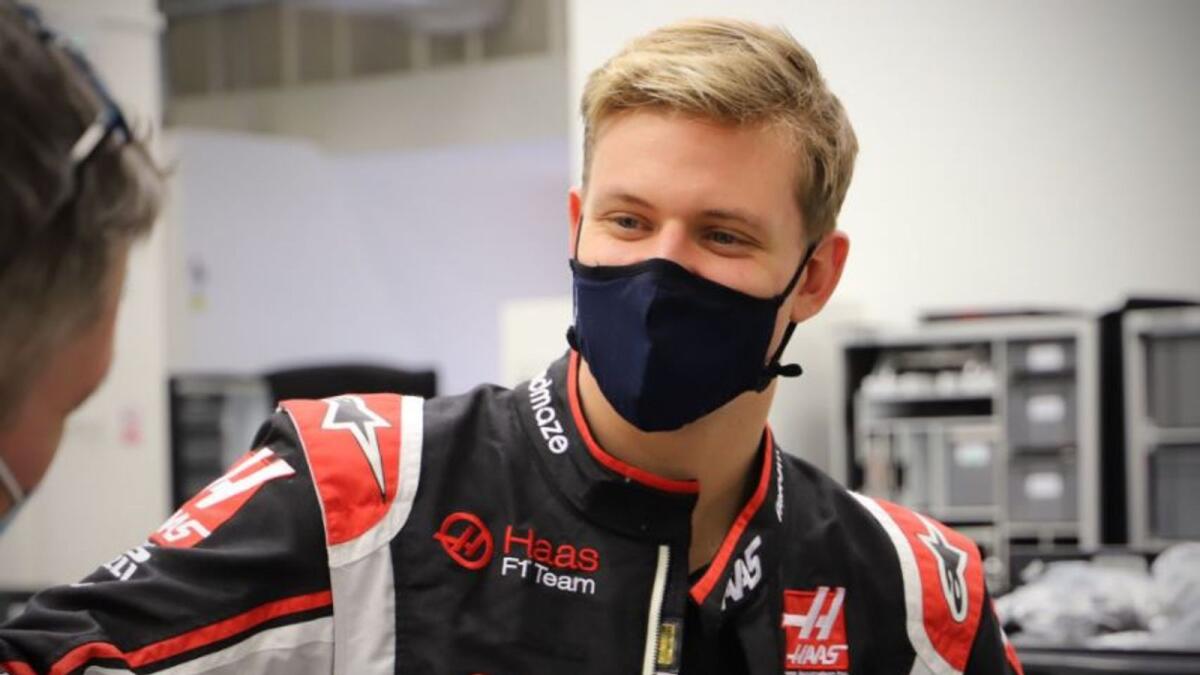 Mick Schumacher makes his F1 race debut with Haas in Bahrain on March 28. (Twitter)