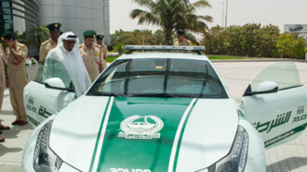 Dubai Police patrols in style with Ferrari